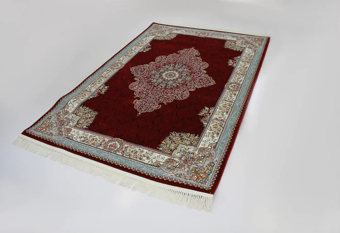 Mashhad 722593 Red Persian Traditional Rug