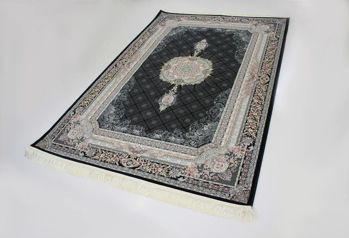 Timche 3184 Dark Blue Traditional Rug