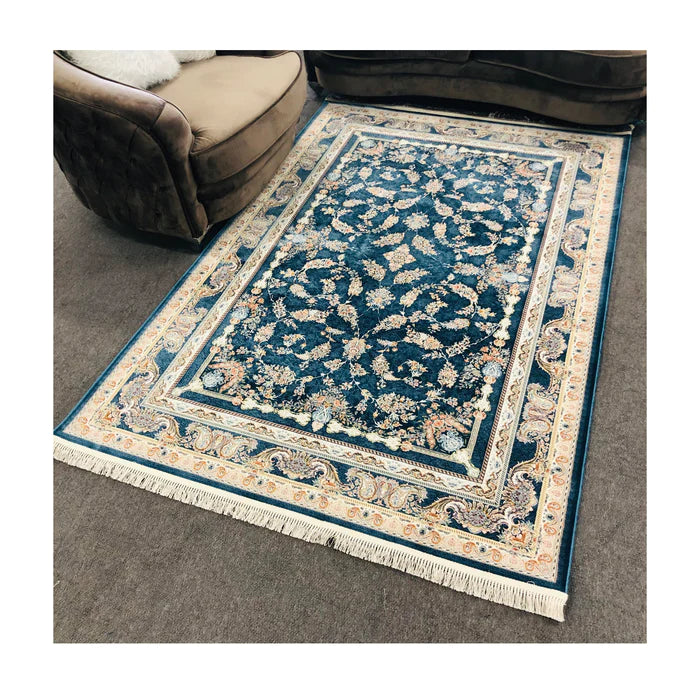 Zartosht 5333 Marin Blue Persian Traditional Rug