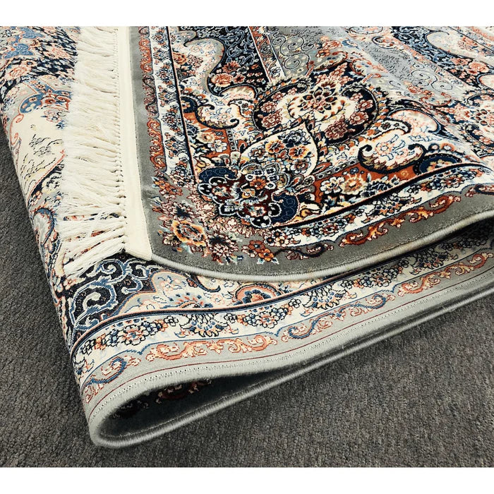 Zomorod 25038 Grey Traditional Rug