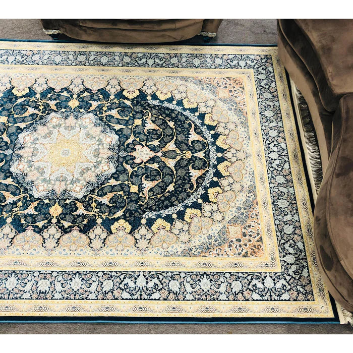 Zartosht 5252 Marin Blue Persian Traditional Rug