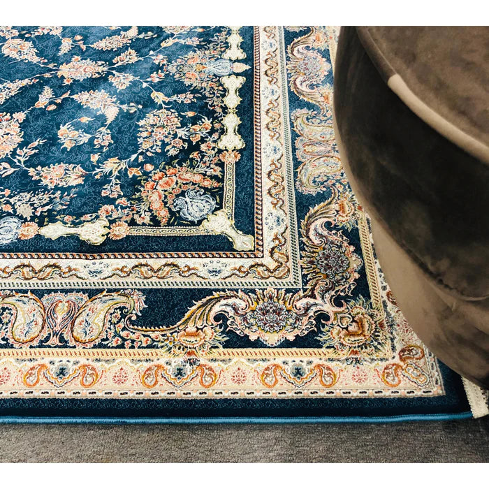 Zartosht 5333 Marin Blue Persian Traditional Rug