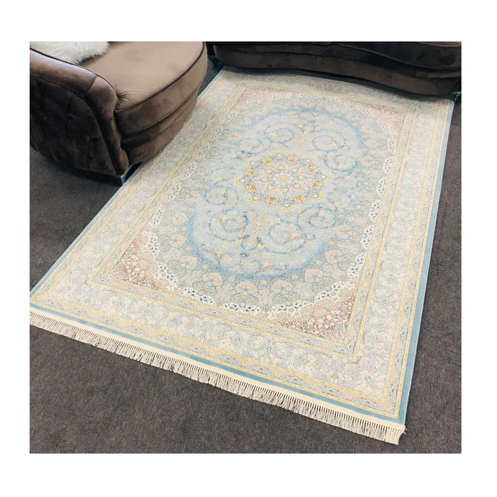 Zartosht 5252 Blue Persian Traditional Rug