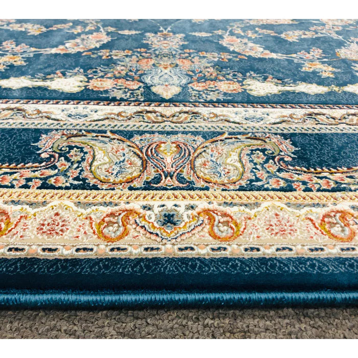 Zartosht 5333 Marin Blue Persian Traditional Rug