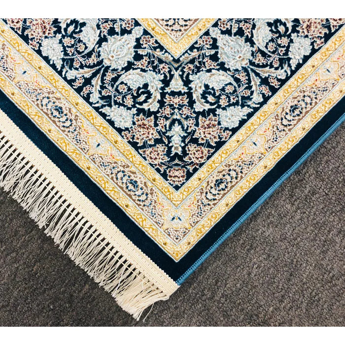 Zartosht 5252 Marin Blue Persian Traditional Rug