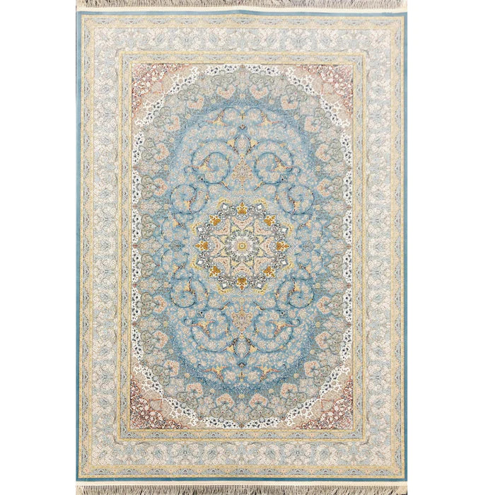 Zartosht 5252 Blue Persian Traditional Rug