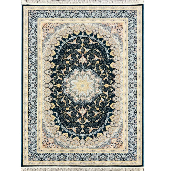 Zartosht 5252 Marin Blue Persian Traditional Rug