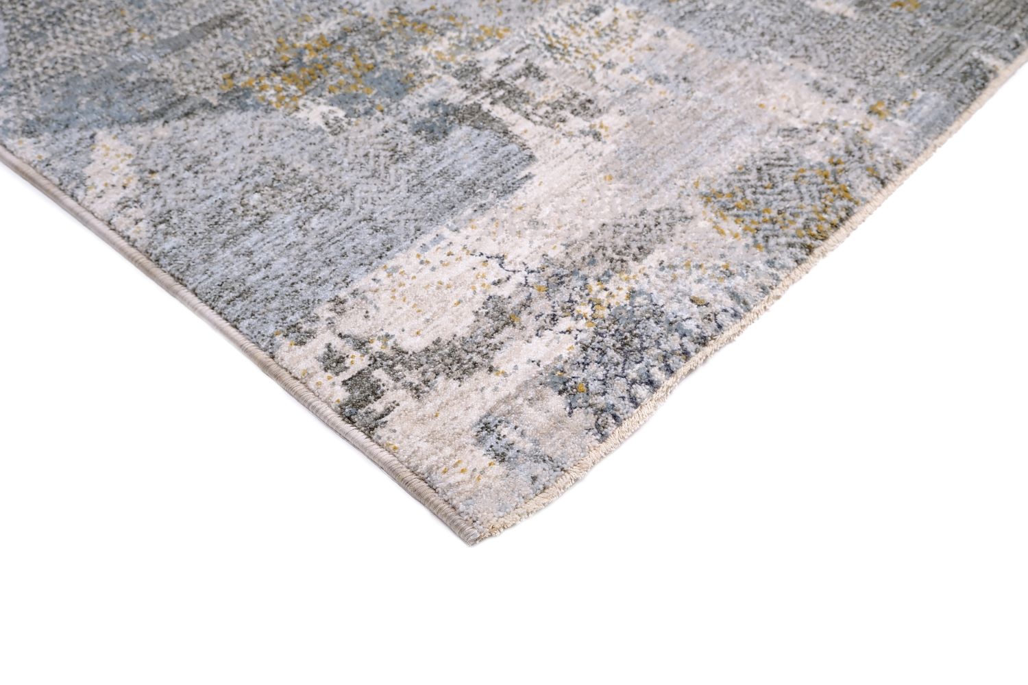 Bonn L0858A Modern Hallway Runner Rug Light Blue