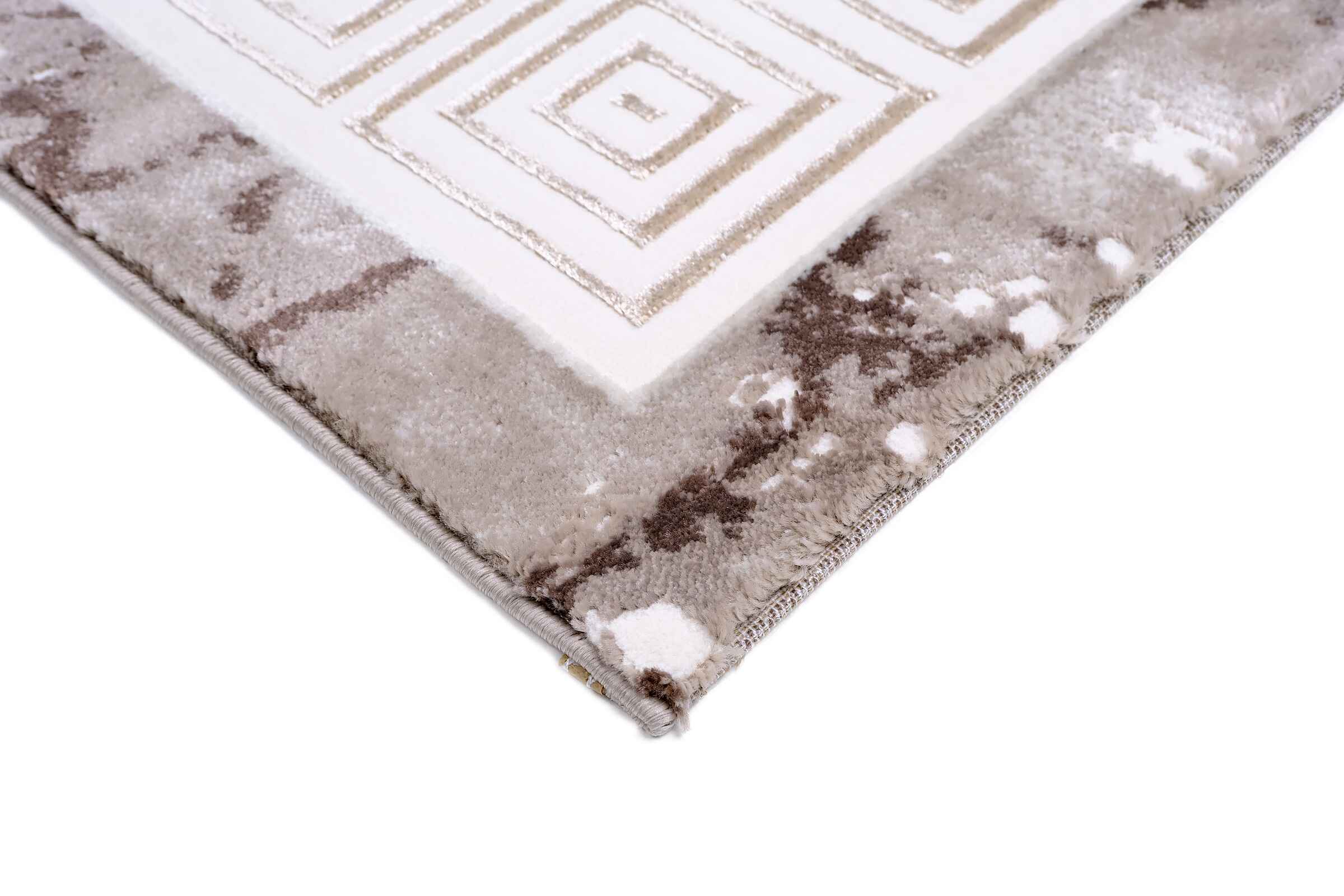 Marmaris D380A Beige/V.Beige Modern Area Rug