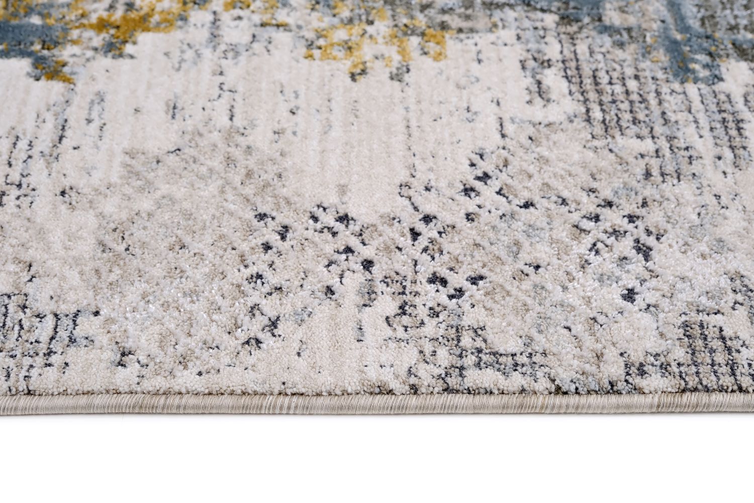 Bonn L0855A Modern Hallway Runner Rug Cream