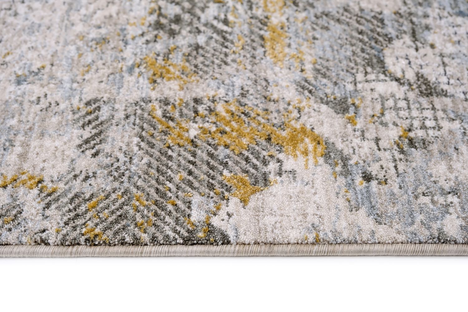 Bonn L0850B Modern Hallway Runner Rug Cream