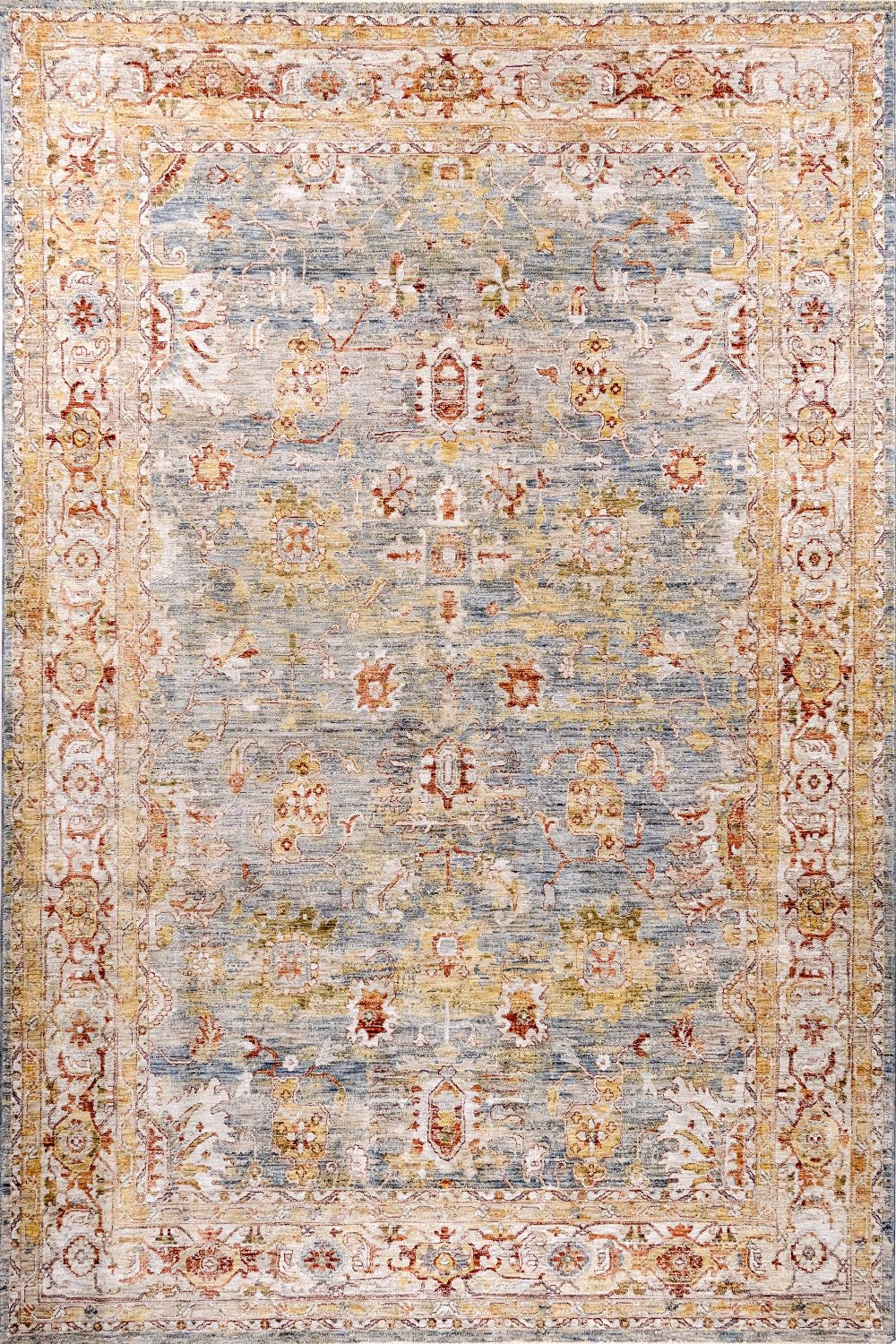 Maryland L0436A Modern Area Rug Blue