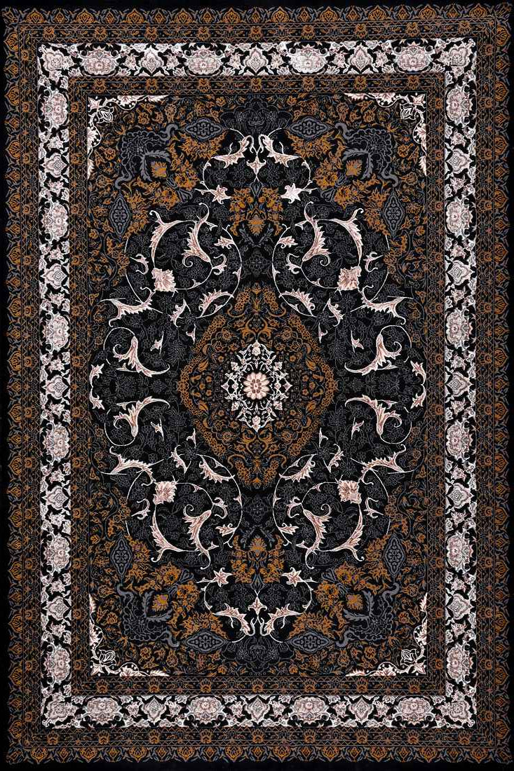 Retro E623A Tutun-Vizon Modern Area Rug