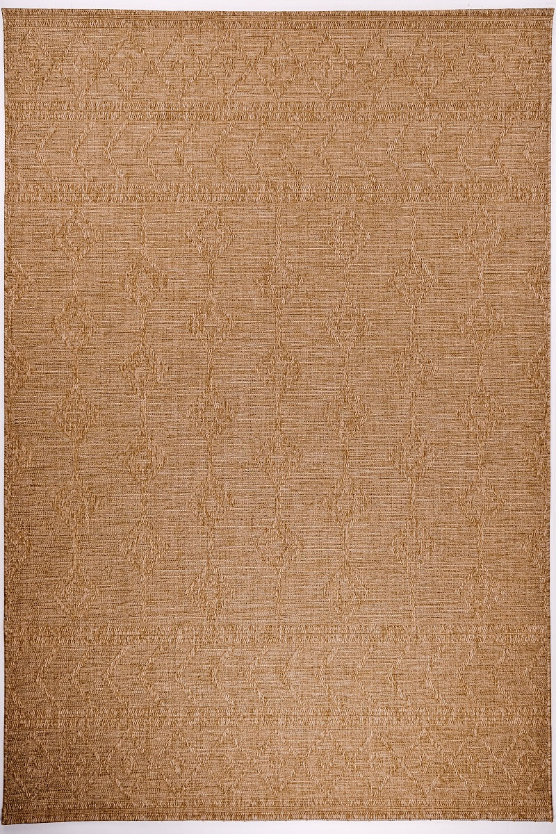 Sandra E7219 Beige Modern Area Rug For Living Room, Bedroom