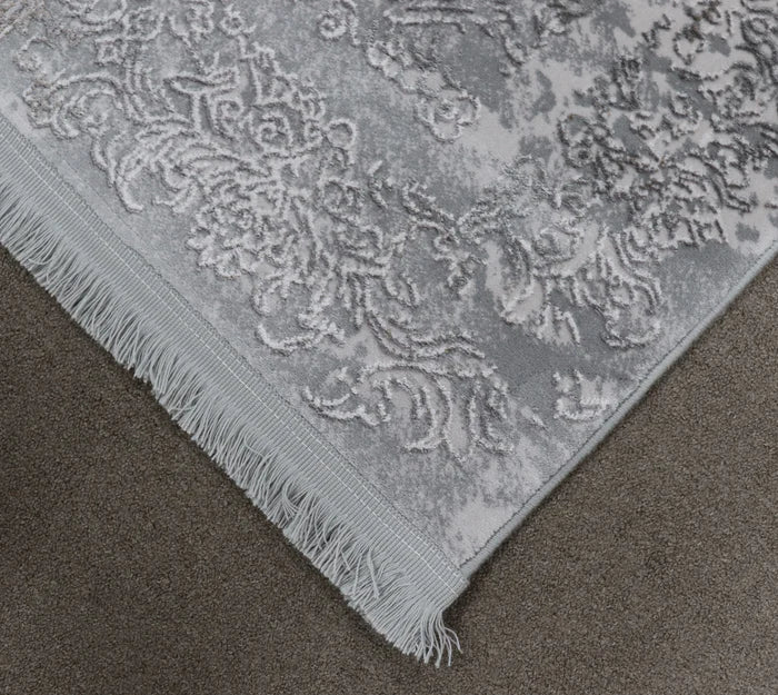 Zomorod 5117 Grey Traditional Rug
