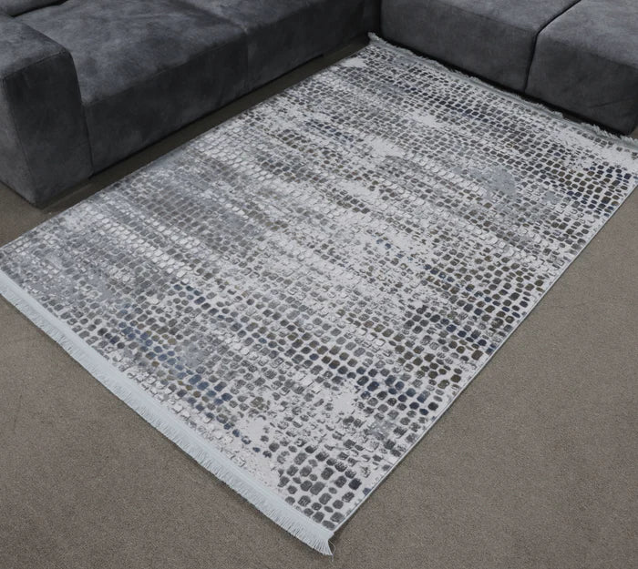 Zomorod 5121 Grey Traditional Rug