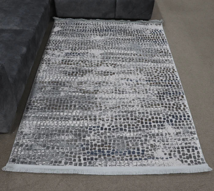 Zomorod 5121 Grey Traditional Rug